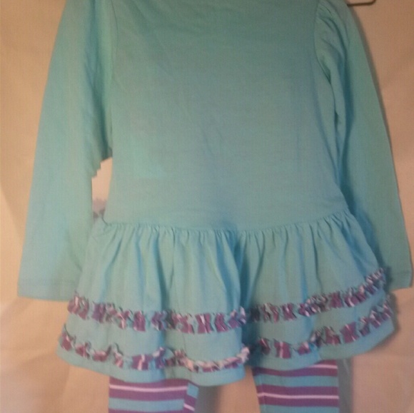 New Disney Frozen 2T Shirt/Leggings OutFit - Picture 2 of 8
